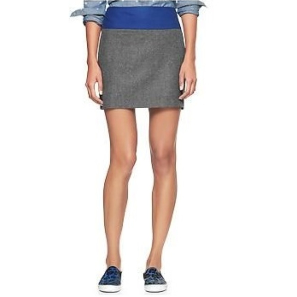 GAP wool mini skirt sz 2